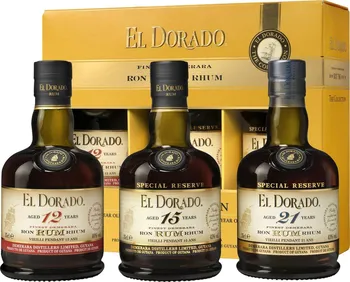 Rum El Dorado Rum 40 % 0,35 l 3 ks