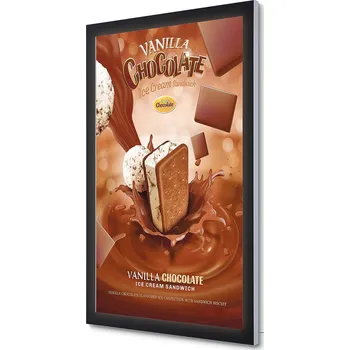 Venkovní vitrína 1200x1800mm, LED osvětlení