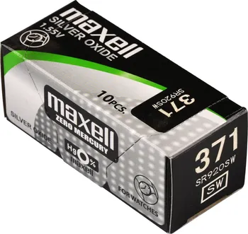 Článková baterie MAXELL 371/SR920SW/V371 1BP 1 ks