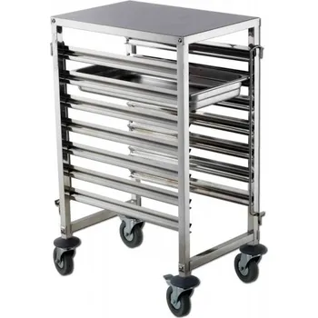 Servírovací stolek Tomgast Vozík regálový se vsuvy na GN