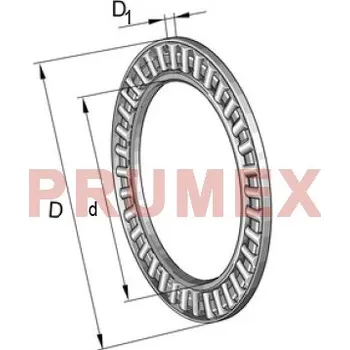 INA AXK 7095-A axiální jehlová klec