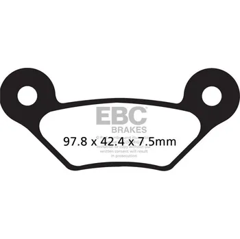 Auto-moto Brzdové destičky EBC FA609R