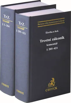 Trestní zákoník: Komentář - Filip Ščerba a kol. (2020, pevná, 2 svazky)