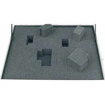 Manutan 1501087 tvarovatelná výplň do kufru Vložka do organizéru na nářadí Manutan 1501087 tvarovatelná výplň do kufru