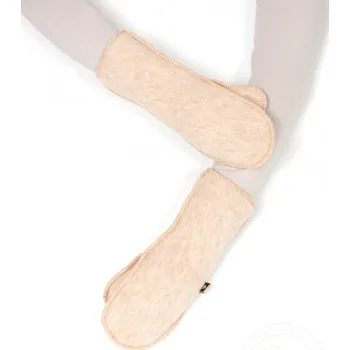 Rukavice Rukavice z ovčí vlny S-L béžové, Barevné varianty Béžová, Velikosti L 200-100-00229