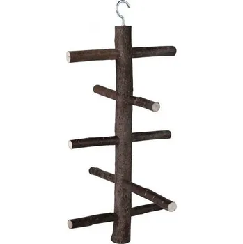 Pro ptáka Trixie dřevěná houpačka do voliéry 5 příček 27 cm / 16 cm