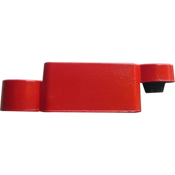 Zahradní obrubník Přenosný obrubník z recyklovaného PVC, d x v: 580 x 158 mm, barva červená