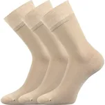 Společenské ponožky 3 kusy v balení Lonka Eli béžová Velikost: 35-38