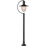 Lucide 11873/01/30 ARUBA - Zahradní lampa v černé barvě, IP44, 1 x E27 , 111cm (Venkovní stojací lampa v černé barvě IP44)