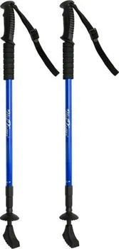 Trekingová hůl ISO 8863 modrá 65 - 105 cm