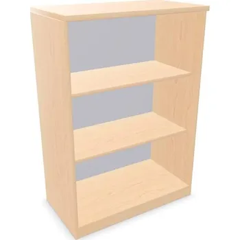 Policová skříň Kancelářská skříň - regál, v x š x h: 1155 x 800 x 445 mm, barva javor