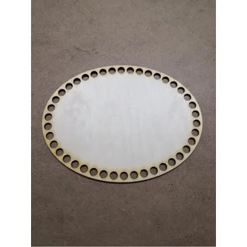 Dřevěné dno - oválné 20 x 15 cm