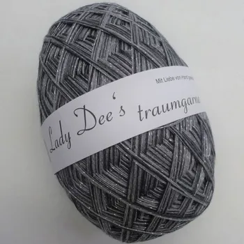 Příze Vejce s lurexem Edelsteine 4n-760m (Lady Dee's ZauberEi Edelsteine mit Glitzer - 200g)