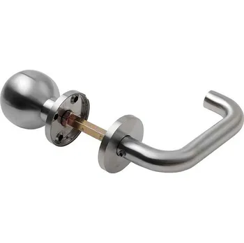 Dveřní kování Kování FAB AHW500 koule-klika U, kulatá rozeta, nerez, pravé
