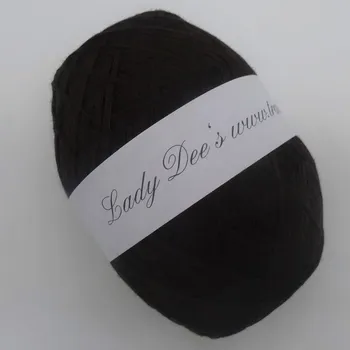 Příze Čokoládová 4n-190m (Lady Dee's Lace Garn - Schokolade)