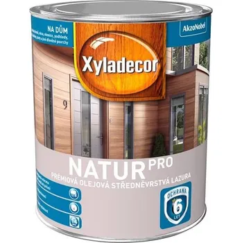 lazura Xyladecor Natur PRO prémiová olejová středněvrstvá lazura 0,75L Týk
