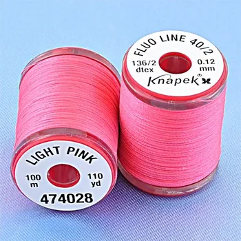 Knápek Fluo Line 40/2 Light Pink