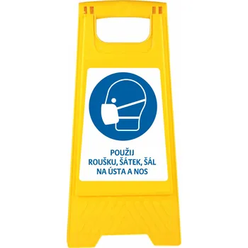 Tabule A - Prosím použijte roušku