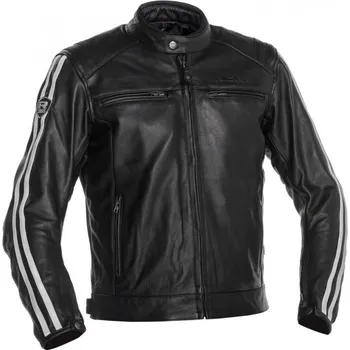 Moto bunda Kožená bunda Richa RETRO RACING 3 bílá - vel. 54