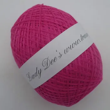 Příze Fuchsie 4n-190m (Lady Dee's Lace Garn - Fuchsia)