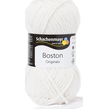 Příze Schachenmayr Boston Originals 101 Bílá (Příze Boston Originals 101 Brillantweiß)