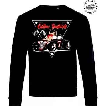 Pánská mikina Mikina pánská Outlaw Bastards Hot Rod Pin-Up - velikost XXL