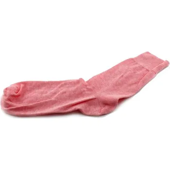 Dámské ponožky Dámské ponožky růžové (nadměrná velikost)