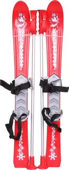 Sjezdové lyže Merco Baby Ski  s hůlkami červené 90 cm 