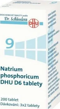 Homeopatikum Dr. Peithner Natrium Phosphoricum No.9 DHU D5-D30 200 tbl.