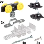 Walteco Montážní sada WS 60 pro 1 posuvné dveře, nosnost 60 kg