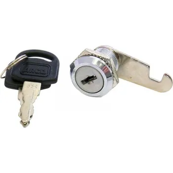 Visací zámek Lamelový zámek STAR s háčkem A181/1 | Dveře a&nbsp;dveřní příslušenství Zámky Nábytkové zámky Cylindrické nábytkové zámky, schránkové zámky