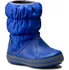 Dívčí sněhule Crocs Winter Puff Cerulean Blue/Light Grey, 22,5