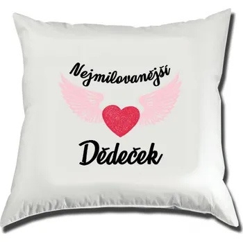 Povlak na polštářek STRIKER Povlak na polštářek Nejmilovanější dědeček