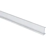 Walteco Těsnící soklová lišta 2000mm, 16-19mm, plast, transparentní