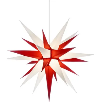 Vánoce Ochranovská hvězda i7 - Ø cca 70 cm, bílo-červená
