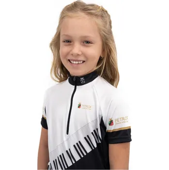 Cyklistické oblečení Cyklodres “Dneska jedu pianko” – dětský - 12-14