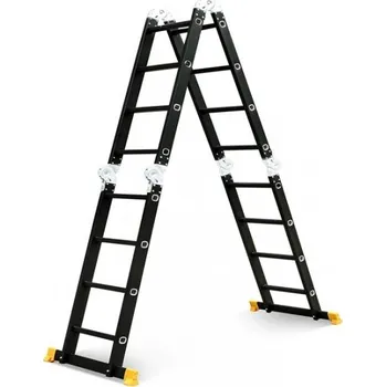 Žebřík Max Multifunkční žebřík černý