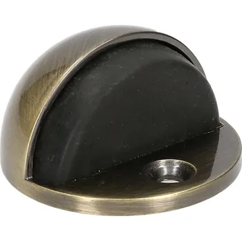 Walteco Dveřní zarážka, průměr 45x25mm, k našroubování, brynýr