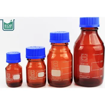 Teploměr osobní Láhev reagenční tmavá s modrým uzávěrem 100ml