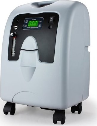 Lovego Výkonný kyslíkový koncentrátor Lovego, OX-5A, 5LPM, zvlhčovač, 96% / 5 litrů