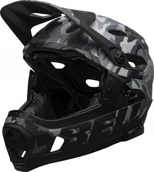 Cyklistická přilba BELL Super DH Mips MTB Black Camo 2021 M