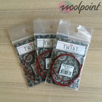 Jehlice Výměnné lanko Chiaogoo Twist Red L Délka: 55 cm