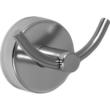 Věšák Sanela SLZN 57 - Nerezový dvojitý háček, povrch lesklý (95570)