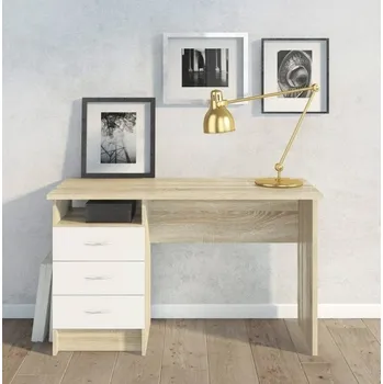 Psací stůl Falco Psací stůl Felix 134 dub sonoma/bílá