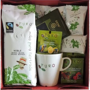 Dárkový potravinový koš Miko Fairtrade dárkový balíček Fair nadílka