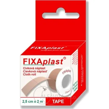 Náplast FIXAplast TAPE cívková náplast 2.5cmx2m