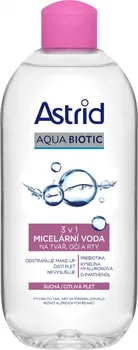 Micelární voda Astrid Aqua Biotic 3v1 pleťová micelární voda pro suchou a citlivou pleť 200 ml