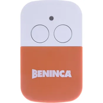 Dálkový ovladač vrat Beninca Happy.2VA ORANGE 2-kanálový dálkový ovladač pro pohony bran Beninca, oranžový