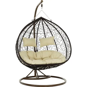 Zahradní nábytek Tempo Kondela Dalvea závěsné dvojkřeslo