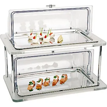 Vinotéka Sambonet Paderno Industrie VITRÍNA DVOUPATROVÁ CHLAZENÁ